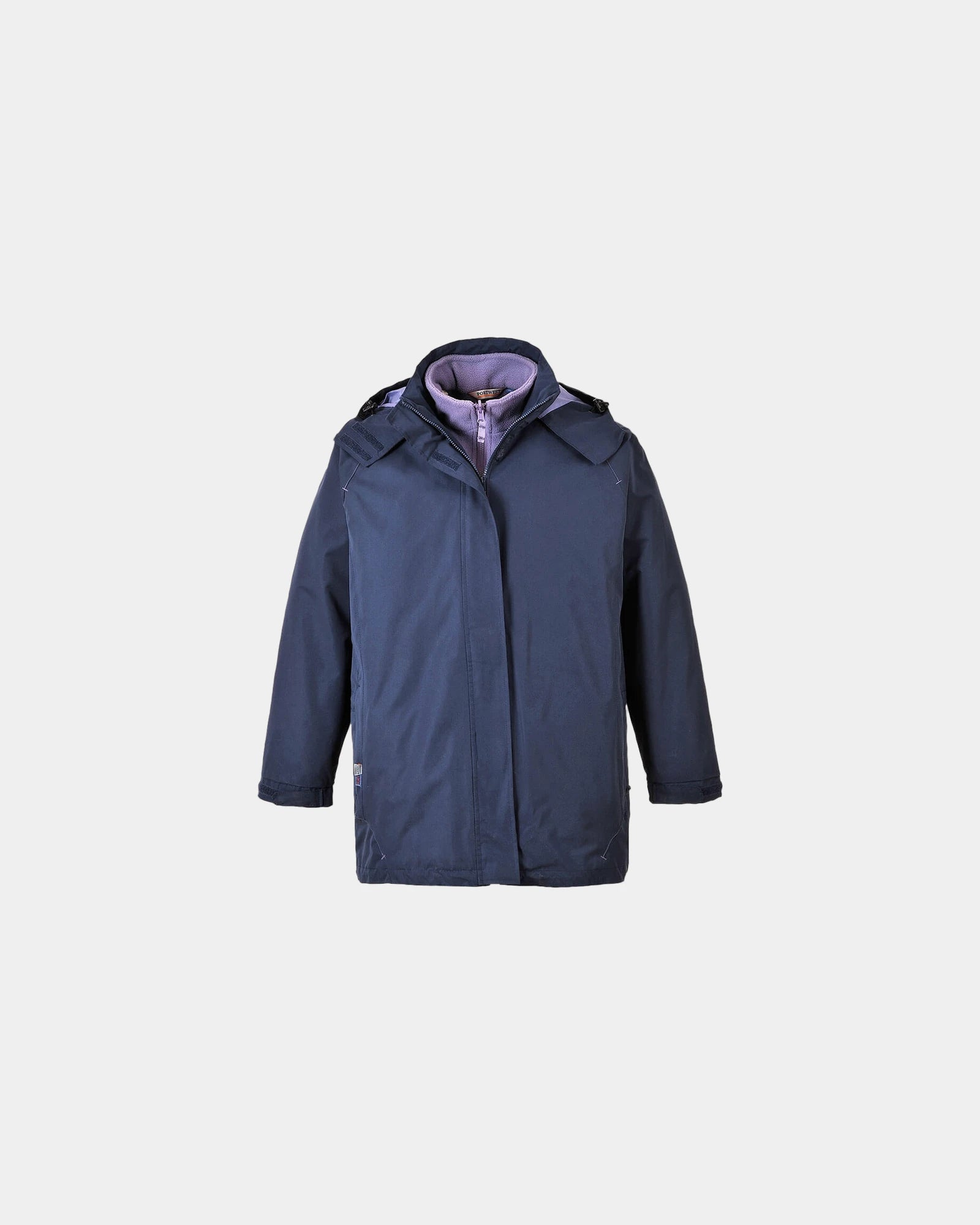 Parka Femme 3-en-1 à personnaliser - Bleu Marine